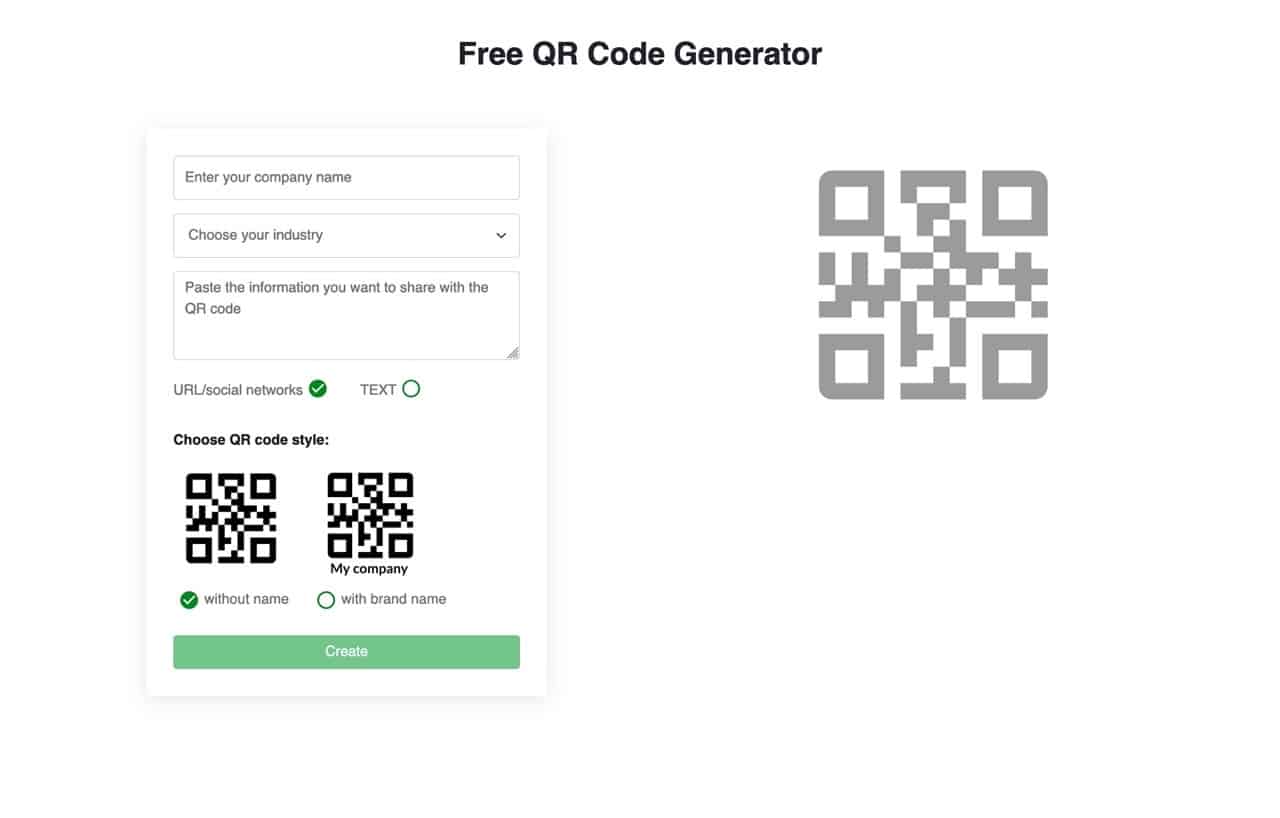 Logaster Free QR Code Generator