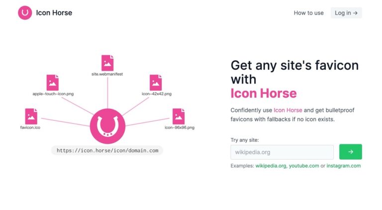 Icon Horse 輕鬆製作與轉換網站標誌 Favicon 為固定連結