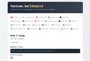 Favicon.im：快速取得任何網站圖示的實用工具