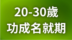 你的20歲，功成名就期