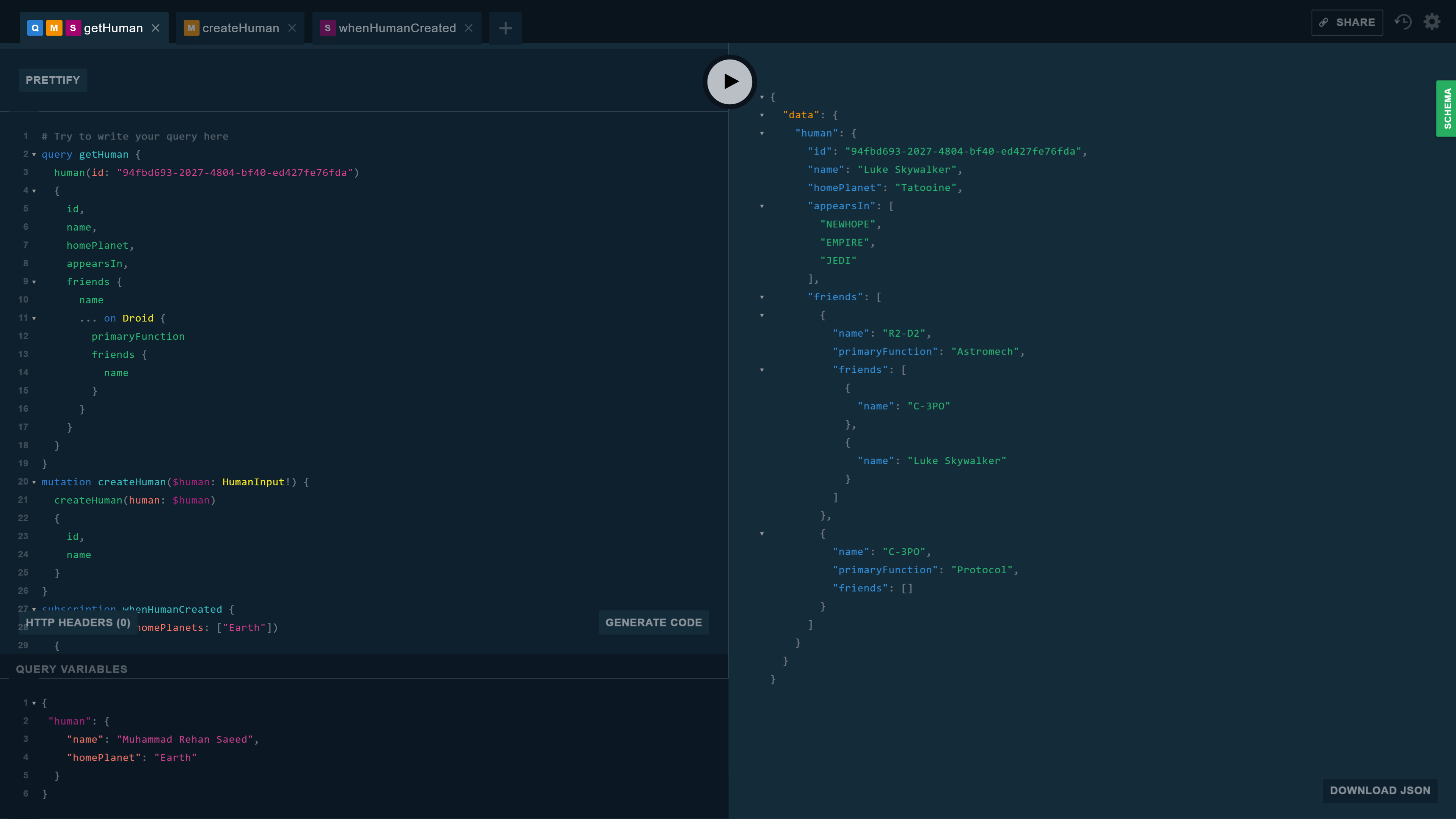 ASP.NET Core GraphQL Boxed Preview Image