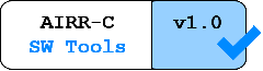 AIRR SW Tools v1.0 valid