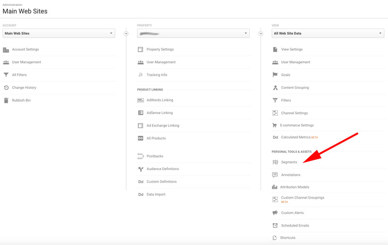 Google Analytics - Adding Segments to Stop Ghost Spam