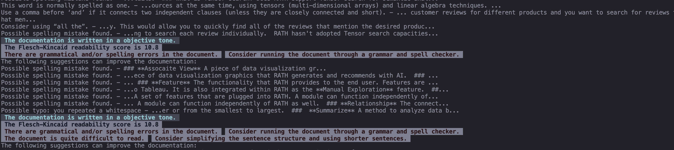 machine learning scanner screenshot