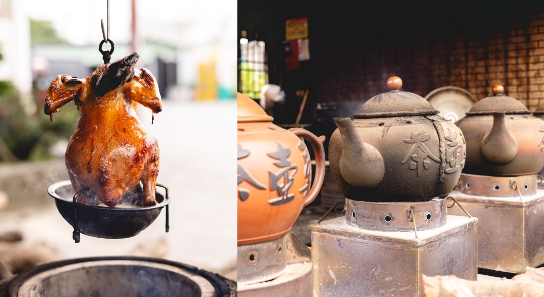 屏東枋山美食。關子嶺茶壺雞加祿分店｜別再以為這裡是修車場了，這是網路評價非常高的必吃茶壺雞。枋山餐廳