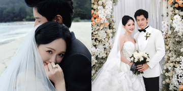 陳喬恩結婚5套穿搭美成範本！選擇nicole  felicia婚紗走紅毯，婚後派對黃色禮服舒淇也穿過！