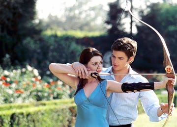 the princess diaries 2 royal engagement, from left anne hathaway, chris pine, 2004, © buena vista