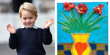 Prince George Mother's Day card