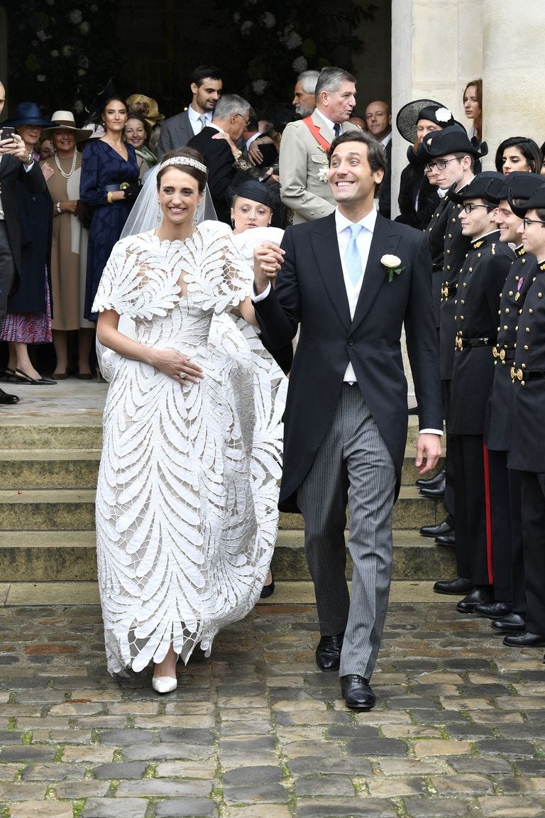 Wedding Of Prince Jean-Christophe Napoleon And Olympia Von Arco-Zinneberg At Les Invalides