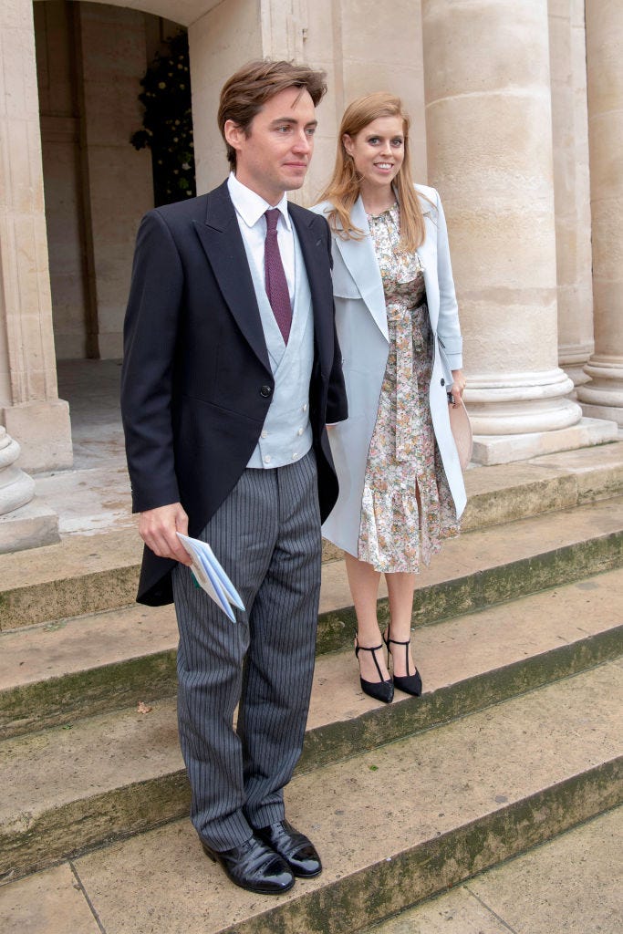 Wedding Of Prince Jean-Christophe Napoleon And Olympia Von Arco-Zinneberg At Les Invalides