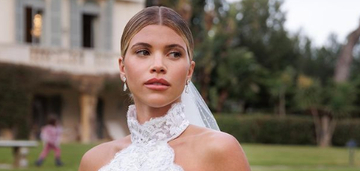 sofia richie wedding makeup