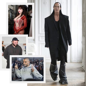 rick owens and dilara findikoglu and raul lopez and duran latnik