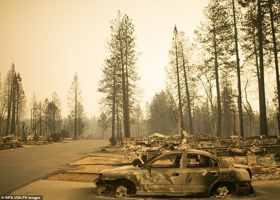 Firefighters say that the destruction in Paradise is so complete that identifying remains of the dead will be difficult