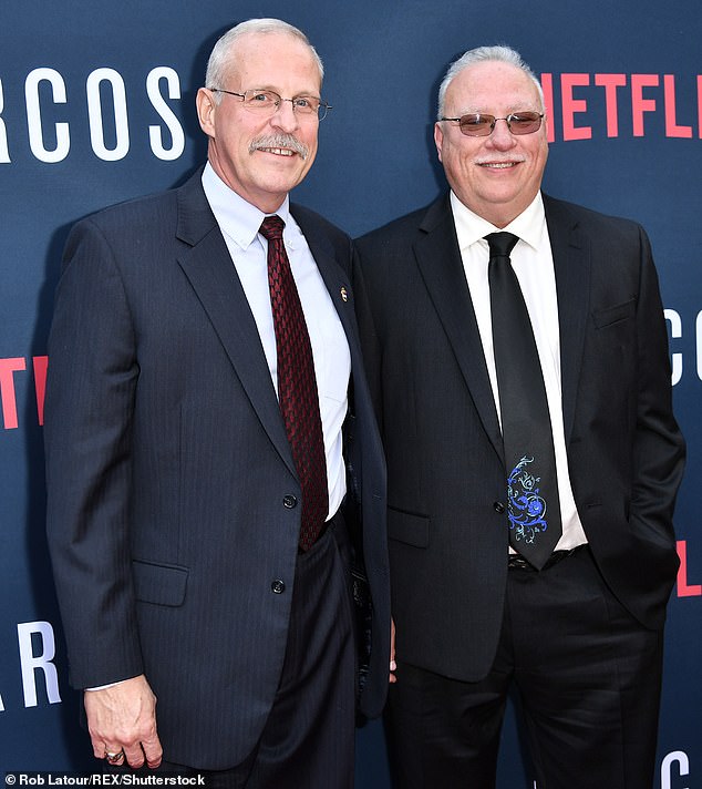 Steve Murphy (left) and Javier F. Peña (right), two former agents with the US Drug Enforcement Administration, reveal in a new book that Escobar was a neat freak who liked to read press clippings about himself