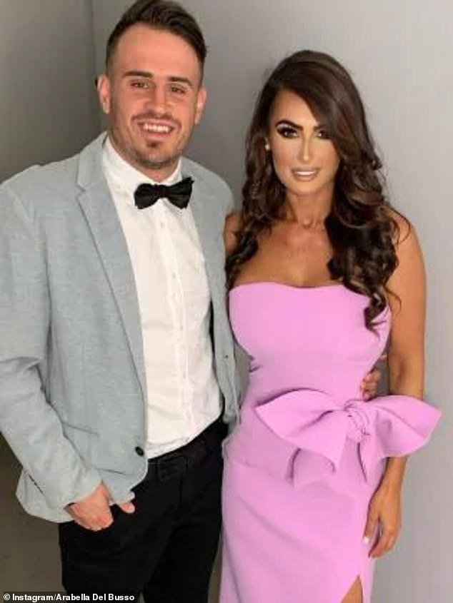 No stranger to attention: The 30-year-old model first made headlines when she went to the police with a video of her ex-partner Josh Reynolds (left) yelling at her. The charges against the 31-year-old Wests Tigers player were dropped in February