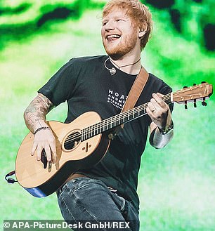 Famous musician Ed Sheeran performed a private concert for England stars at St George's Park as they waited to discover their last-16 opponent