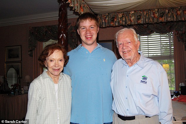 Jeff and his wife, Annette's first-born son, named Joshua, now 39, is a graduate from Georgia Tech, podcaster, blogger, and woodwork enthusiast. He is seen with his grandparents