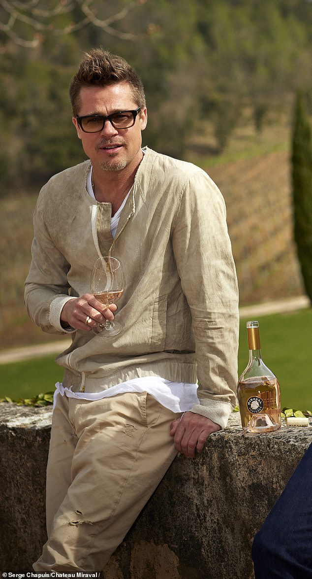 Documents filed last week in the vineyard dispute show that both stars have agreed to mediation as an alternative method of dispute resolution over Chateau Miraval ¿ rather than the matter going to court. Brad Pitt is pictured at the vineyard