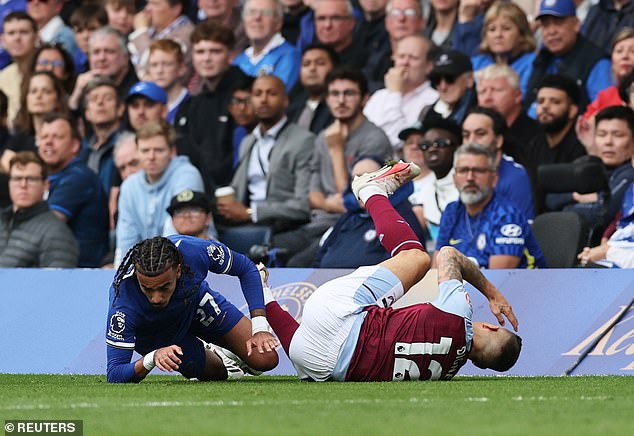 Webb did not mention how Chelsea's Malo Gusto took the ball in his challenge on Lucas Digne