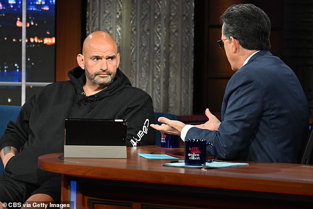 Senator John Fetterman of Pennsylvania, who has inspired ridicule and changes in policy over his notoriously casual attire in Congress, said Wednesday that American voters are not 'sending their best and brightest' to Washington