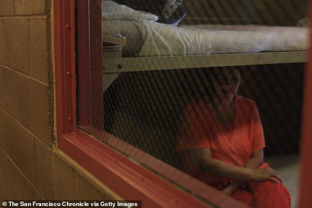 Carroll now stands accused of two rapes - the alleged attack on Rebecca and another unrelated assault on an unidentified person around the same time. (Pictured: Stock image of female prisoner).