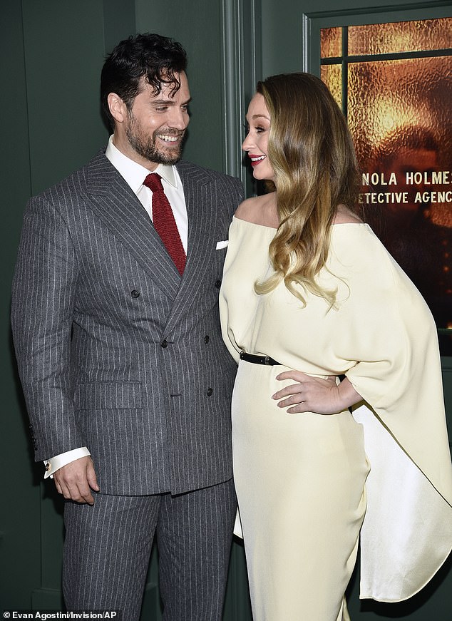 The pair have been together officially since 2021 and made their red carpet debut at the premiere of Enola Holmes 2 in 2022 (pictured)