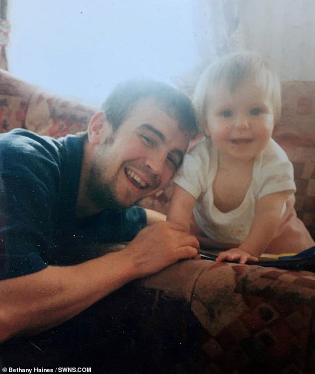 David Haines with his daughter Bethany - who, as an adult, was able to see one of the men who was responsible for her father's death being sent to prison