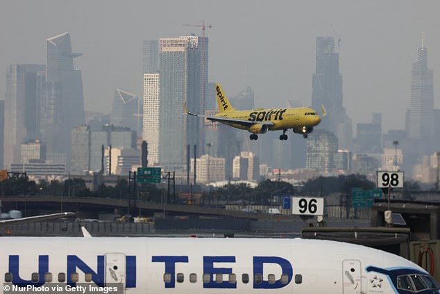 The authorization will be valid for multiple triple over two years for stays up to six months at a time, 'or until the holder's passport expires' (pictured: File photo of Newark Liberty Airport)