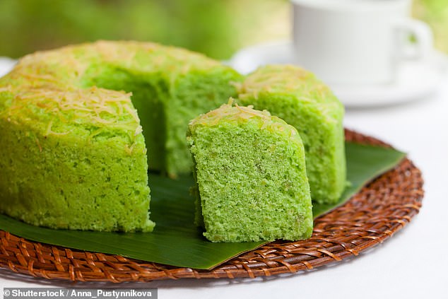 One user fell for the grassy flavour of tropical plant pandan while in Singapore and now makes pandan cakes (file image above)