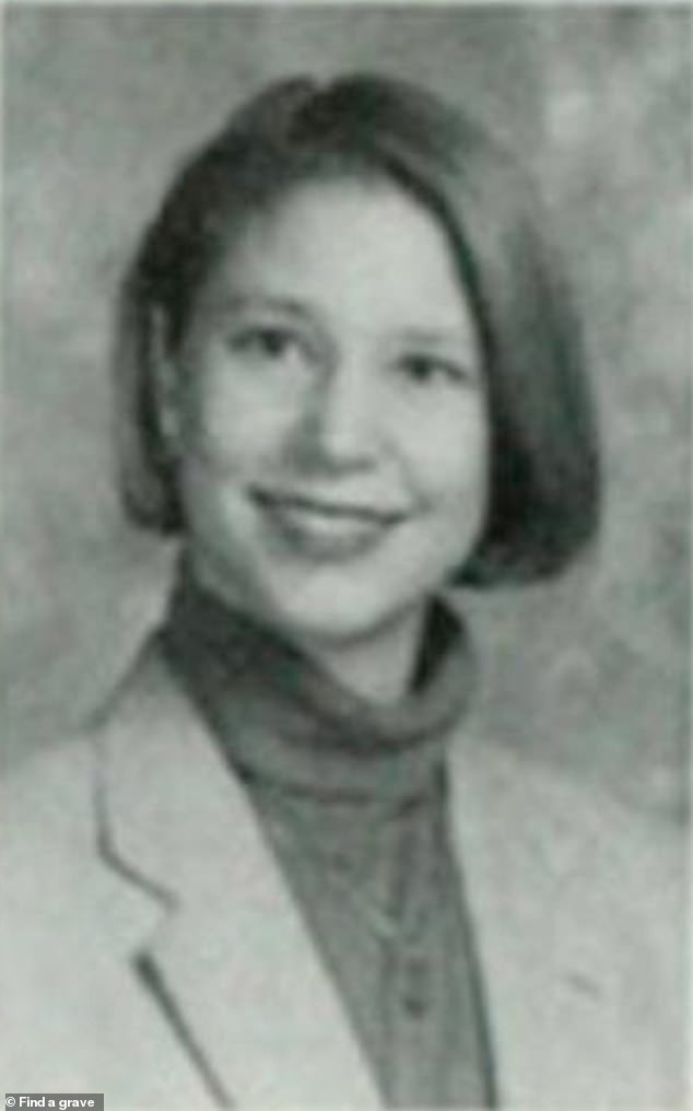 In 2020, Trump repeatedly insinuated without proof that Scarborough was responsible for the 2001 death of Lori Klausutis (pictured)