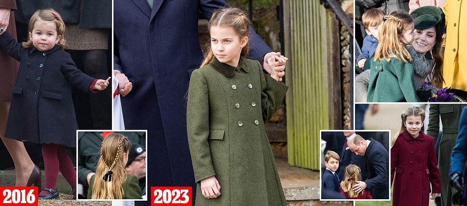 Why Princess Charlotte's Christmas look is pure magic - complete with a signature hairdo