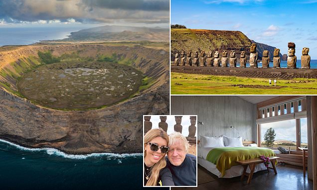 Boris Johnson visits Easter Island - 'the place to be to avoid nuclear fall-out from