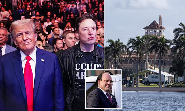 Elon Musk blasts Trump aide in dinner blow-up over Cabinet at Mar-a-Lago as MAGA golden