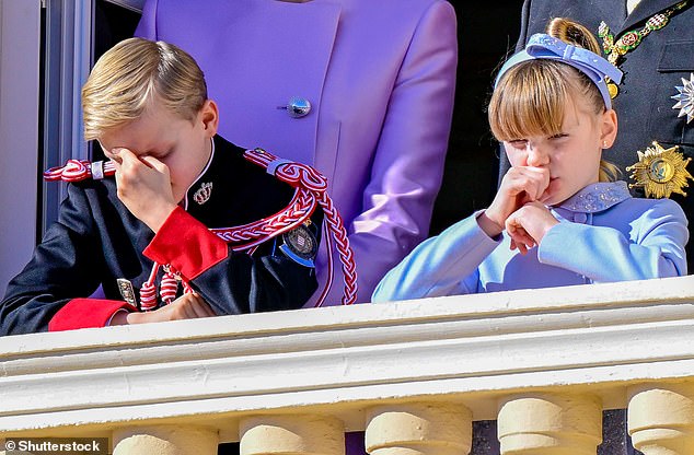 The twins' patience seemed to be wearing thin as the official celebrations continued