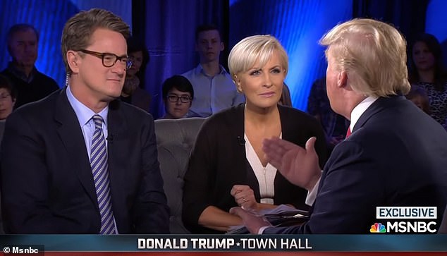 Trump used to be routine contributor to Morning Joe, and Scarborough was an early cheerleader for the billionaire's maverick bid for the GOP nomination in 2016