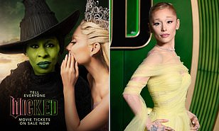 Wicked earns biggest opening day for a film based on a Broadway adaption in domestic box