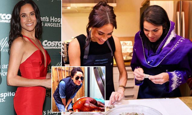 Meghan Markle tells Americans to 'open their arms' to welcome new people this Thanksgiving