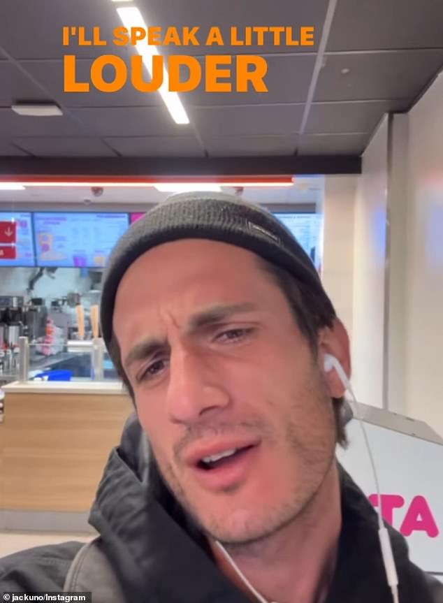 Jack Schlossberg has set the internet on fire with a bizarre video of himself lip-syncing to Fleetwood Mac in Dunkin' Donuts to a confused employee