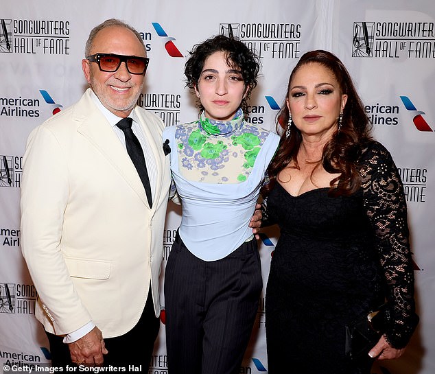 Superstar Gloria, 67, shares Emily with her musician husband Emilio Estefan, 71; they are seen with Emily in 2023