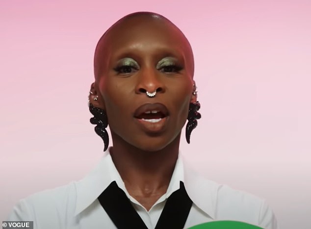 Cynthia Erivo has recalled the moment she forgot the words to the US national anthem in front of thousands of basketball fans at the 2018 Nets v Lakers game in New York