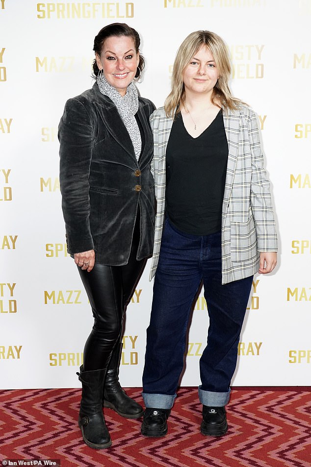 Ruthie Henshall and her daughter Lily also appeared in high spirits as they posed up a storm on the red carpet