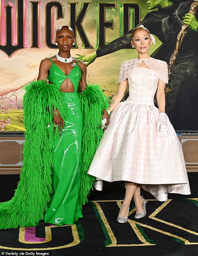 On the accompanying press tour, Ariana Grande and Cynthia Erivo, who respectively play Glinda and Elphaba, have rarely been seen apart, lovingly holding hands and parroting each other's sentences.