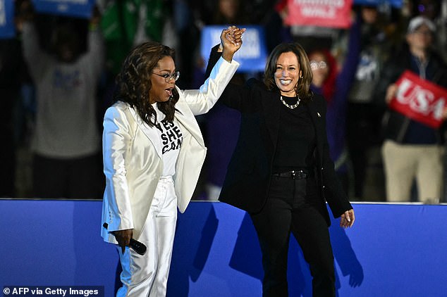 VP Harris's campaign paid about $1 million to Oprah Winfrey's production company, in an effort that tried to use celebrity endorsements to help propel her