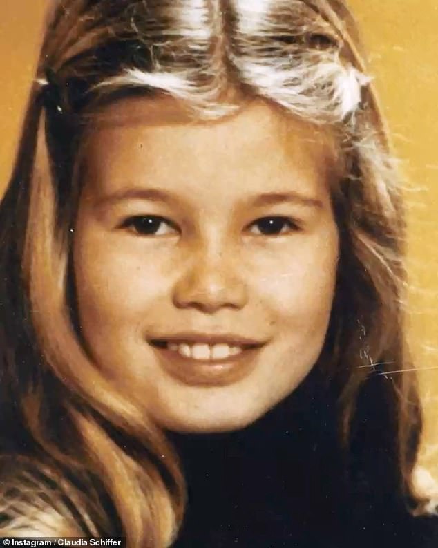 She's a 90's supermodel married to a renowned film director, and was once engaged to a famous American magician. Can you guess who she is from this childhood throwback?