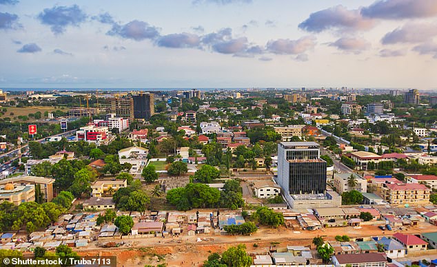 Lauren says she found there wasn't much to do in Accra, the capital city of Ghana. And that the men 'pee anywhere'