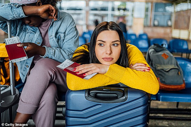 Vivian suggests using the DoT Travel Dashboard, which gives a breakdown of compensation available for air travel issues (stock image)