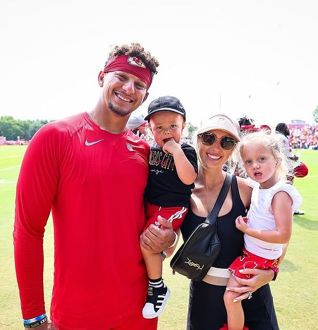 The proud parents are expecting their third child and in addition to Bronze, they are also mom and dad to three-year-old daughter Sterling, who was born in February 2021