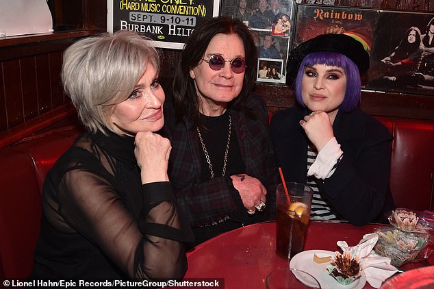 When asked if she would be cooking on Thursday, the 72-year-old wife of Ozzy Osbourne bluntly responded: 'F*** no!' while doing last-minute shopping on Wednesday; seen in 2020 with husband Ozzy and daughter Kelly