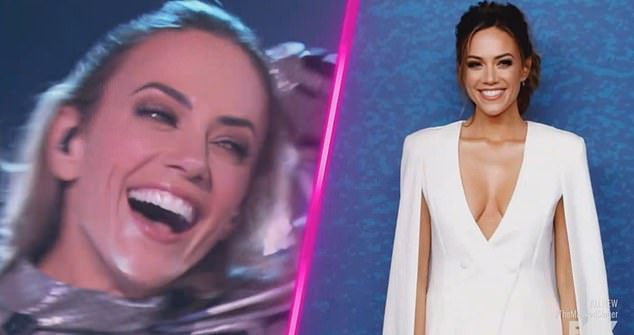 Royal Knight was revealed to be actress, author and podcaster Jana Kramer, which Jenny McCarthy-Wahlberg correctly guessed