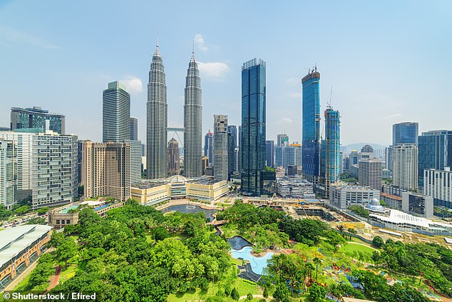 Lauren says Malaysia 'doesn't call her back' and that the capital, Kuala Lumpur (pictured above), 'never really delivered'